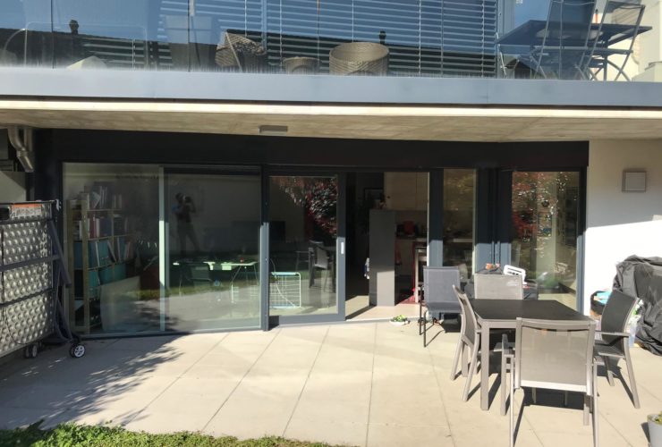 3.5 pièces en rez de jardin