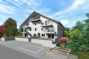 Agréable appartement neuf, de 2½ pièces + balcon.